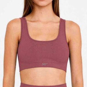 SET Active Sports Bra and Biker Shorts